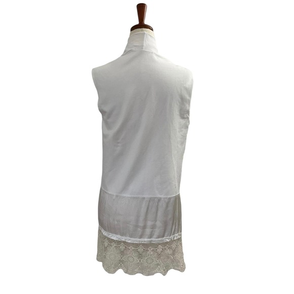 Testimony Ivory French Terry Cardigan Women Size Medium | 45-16 - Picture 2 of 6